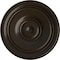 Ekena Millwork Classic Ceiling Medallion (For Canopies up to 5 1/2"), Hnd-Painted Stone Hearth, 21 7/8"OD x 2 3/8"P CM22CLSHF - alternate 1